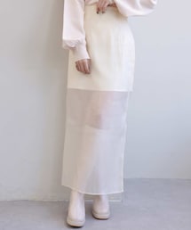 one after another NICE CLAUP | シアースリットスカート(スカート)