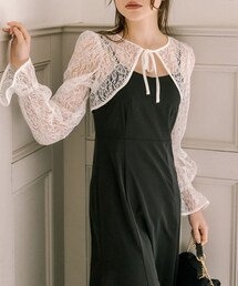 OLIVE des OLIVE | 【おめかしワンピ/WEB限定】2ウェイボレロ付ワンピース(ワンピース)