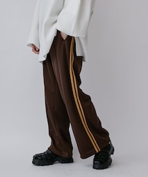 Lui's | 側章ジャージワイドパンツ(その他パンツ)