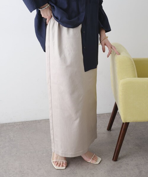 ストレッチシャイニースカート