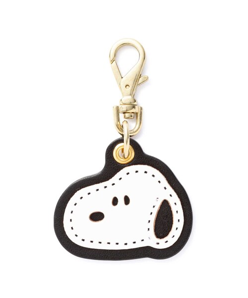 ROYAL FLASH（ロイヤルフラッシュ）の「PEANUTS/スヌーピー/栃木レザーチャームWS（その他・ブラック/レッド/キャメル・F）」の2枚目の写真