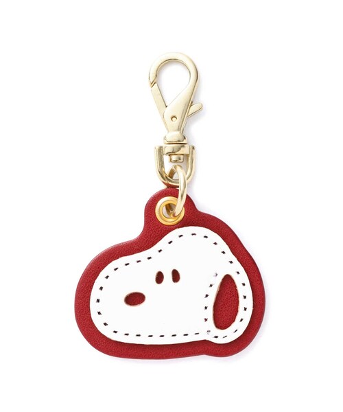 ROYAL FLASH（ロイヤルフラッシュ）の「PEANUTS/スヌーピー/栃木レザーチャームWS（その他・ブラック/レッド/キャメル・F）」の3枚目の写真