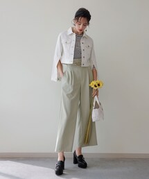 31 Sons de mode | 【予約】カラーワイドパンツ(パンツ)