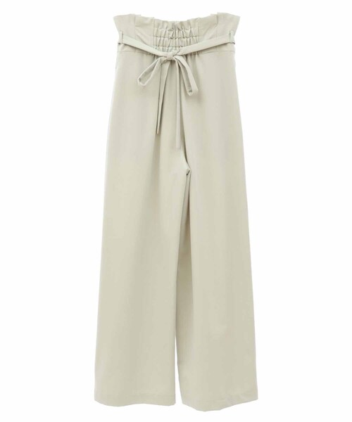 31 Sons de mode（トランテアン　ソン　ドゥ　モード）の「【予約】カラーワイドパンツ（パンツ・レディース・32ピンク/61グリーン/70ネイビー・36/38）」の21枚目の写真