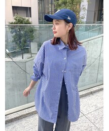 Ungrid | 【WEB限定】ギンガムチェックルーズシャツ(シャツ/ブラウス)