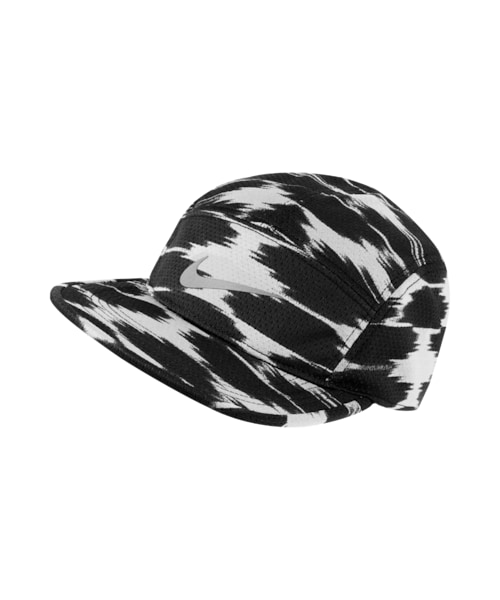 NIKE（ナイキ）の「ナイキ AW84 グラフィック アジャスタブル ランニングキャップ（アクセサリー＆ギア > キャップ・レディース・ホワイト/ブラック/ブルーラグーン/ブラック・ONE SIZE）」の2枚目の写真