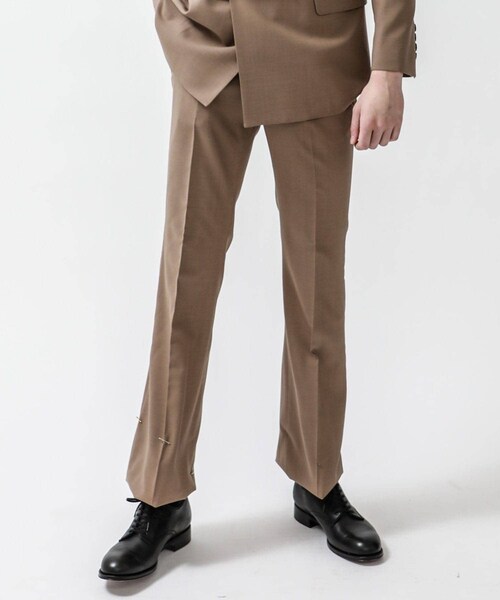 LITTLEBIG（リトルビッグ）の「Flare Trousers（その他パンツ・メンズ・BLK/CML・44/46）」の2枚目の写真