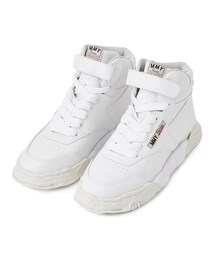 FREDDIE high LEATHER original sole leather High-Top sneakers