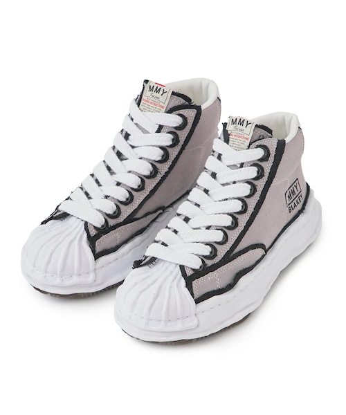 MIHARAYASUHIRO（ミハラヤスヒロ）の「BLAKEY HIGH/original sole overhanging canvas（その他シューズ・メンズ・GRY/BLK・40/41/42/43/44）」の2枚目の写真