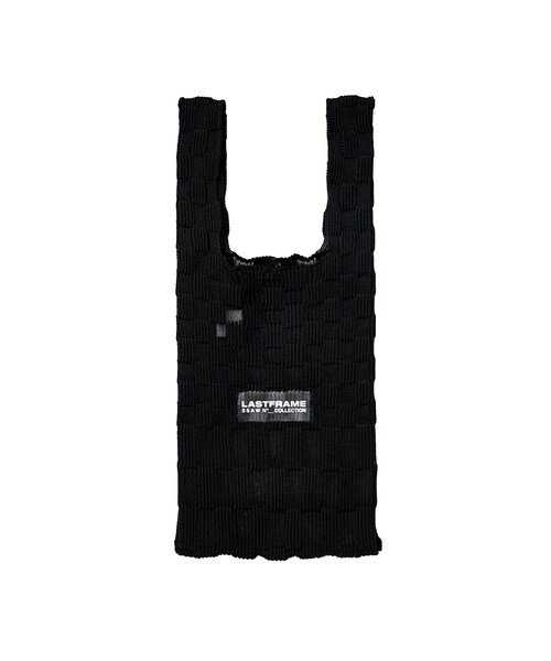 LASTFRAME(ラストフレーム)の「SHEER ICHIMATSU MARKET BAG SMALL(ハンドバッグ・メンズ・NAT/IVR/BLK/MINT・FREE)」の2枚目の写真