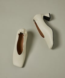 city | フレアーヒールシャーリングパンプス2(その他シューズ)