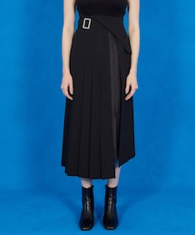 UNITED TOKYO | メタルコンビハーフプリーツスカート(スカート)