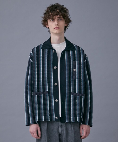 PUBLIC TOKYO（パブリックトウキョウ）の「マルチボーダーニット