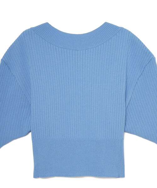 AKIRANAKA（アキラナカ）の「Tuula open back knit PO（トップス・レディース・BLUE/73・01/02）」の3枚目の写真