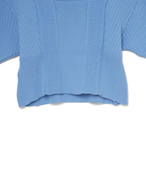AKIRANAKA（アキラナカ）の「Tuula open back knit PO（トップス・レディース・BLUE/73・01/02）」の6枚目の写真