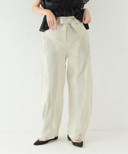 IENA(イエナ)の「【Sea New York/シー ニューヨーク】Tyla Twill パンツ(その他・ホワイト/S)」の1枚目の写真