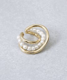 3coins | パールメタルイヤカフ(イヤリング)