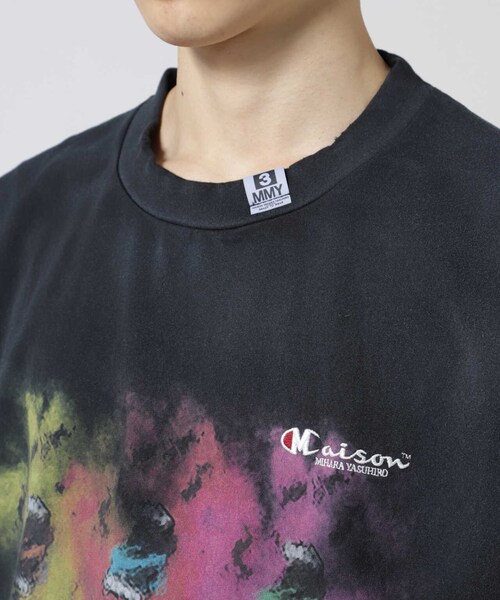ROYAL FLASH(ロイヤルフラッシュ)の「Maison MIHARAYASUHIRO/メゾン ミハラヤスヒロ/SHIRT LAYERED TEE(トップス・ブラック/ブルー・44/46/48)」の11枚目の写真