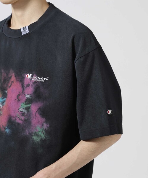 ROYAL FLASH(ロイヤルフラッシュ)の「Maison MIHARAYASUHIRO/メゾン ミハラヤスヒロ/SHIRT LAYERED TEE(トップス・ブラック/ブルー・44/46/48)」の12枚目の写真