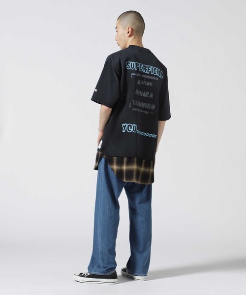 ROYAL FLASH(ロイヤルフラッシュ)の「Maison MIHARAYASUHIRO/メゾン ミハラヤスヒロ/SHIRT LAYERED TEE(トップス・ブラック/ブルー・44/46/48)」の8枚目の写真