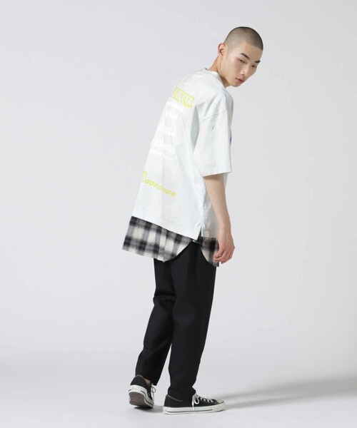 ROYAL FLASH(ロイヤルフラッシュ)の「Maison MIHARAYASUHIRO/メゾン ミハラヤスヒロ/SHIRT LAYERED TEE(トップス・ブラック/ブルー・44/46/48)」の3枚目の写真