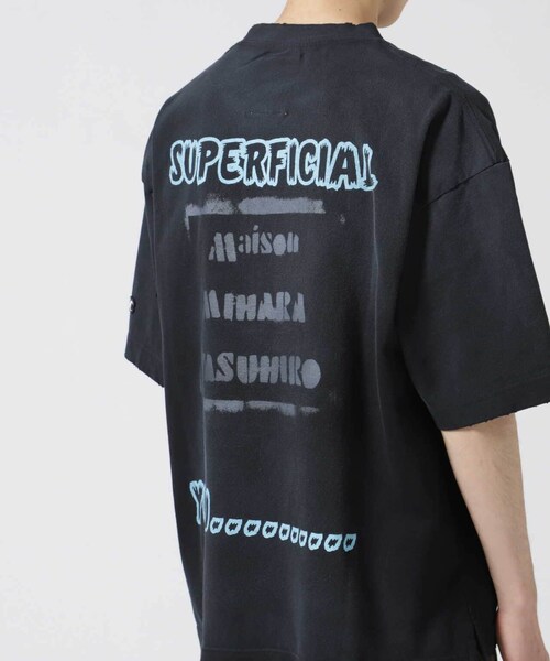 ROYAL FLASH(ロイヤルフラッシュ)の「Maison MIHARAYASUHIRO/メゾン ミハラヤスヒロ/SHIRT LAYERED TEE(トップス・ブラック/ブルー・44/46/48)」の15枚目の写真