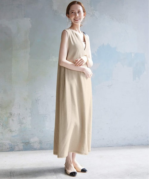 SLOBE IENA（スローブイエナ）の「《予約》ループツイードキーネック