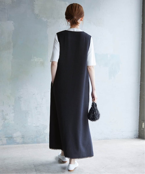 SLOBE IENA（スローブイエナ）の「《予約》ループツイードキーネック