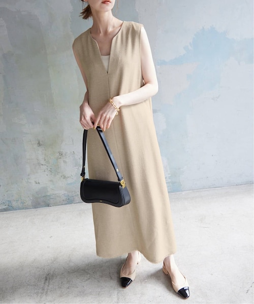 SLOBE IENA（スローブイエナ）の「《予約》ループツイードキーネック