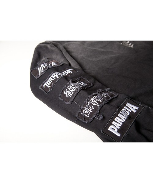 Slightly Numb（スライトリーナム）の「ELLEFSON SWEATSHIRT（トップス・Black・02/03）」の3枚目の写真