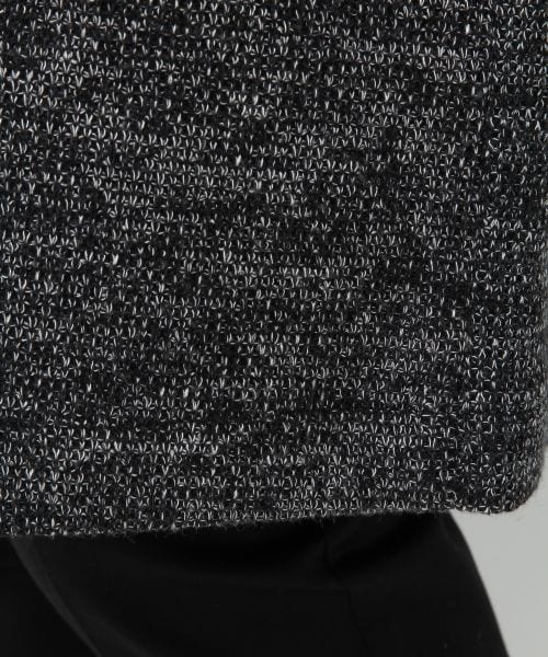 BLISS POINT Womens（ブリスポイント ウイメンズ）の「【WEB限定先行予約】カットロングチェスターコート（ジャケット/アウター・レディース・ブラック/ネイビー・Ｍ/Ｌ）」の10枚目の写真