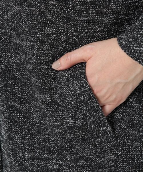 BLISS POINT Womens（ブリスポイント ウイメンズ）の「【WEB限定先行予約】カットロングチェスターコート（ジャケット/アウター・レディース・ブラック/ネイビー・Ｍ/Ｌ）」の9枚目の写真