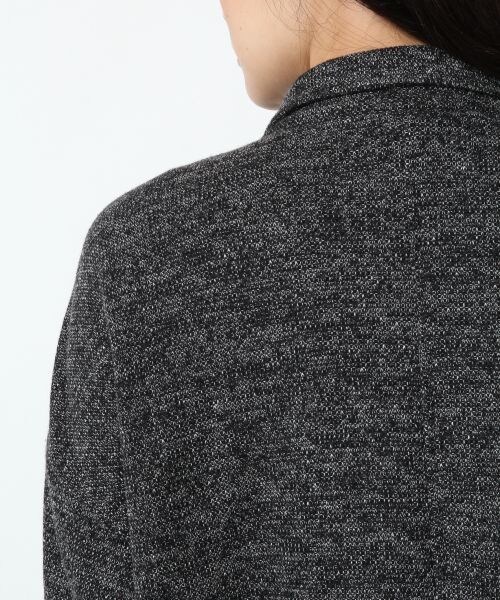 BLISS POINT Womens（ブリスポイント ウイメンズ）の「【WEB限定先行予約】カットロングチェスターコート（ジャケット/アウター・レディース・ブラック/ネイビー・Ｍ/Ｌ）」の11枚目の写真