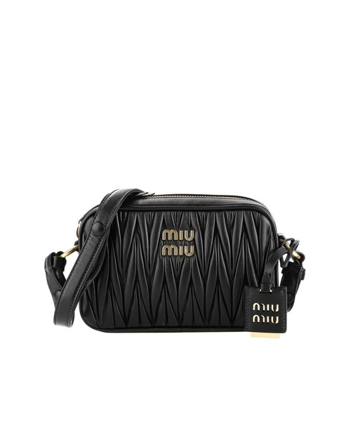 小物 Miu miu MIU MIU(ミュウミュウ) コンパクトウォレット 3つ折り財布