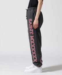 SAINT MICHAEL/セント マイケル/SWEAT PANTS EYEBALL/BLACKを使った