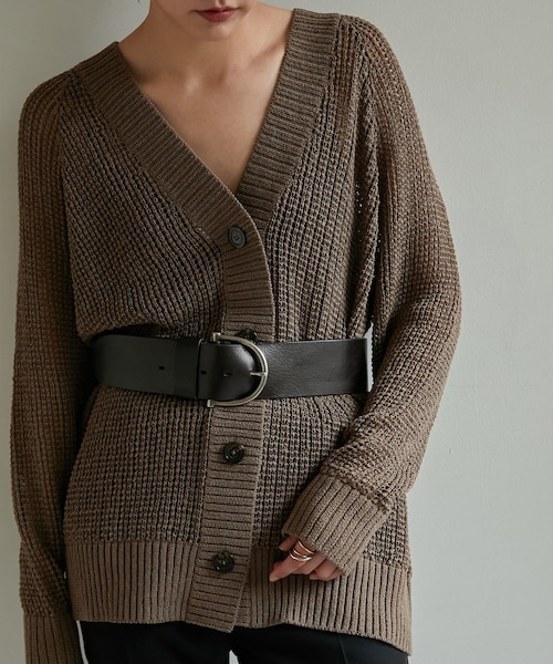 【Puntovita】レザー太ベルト