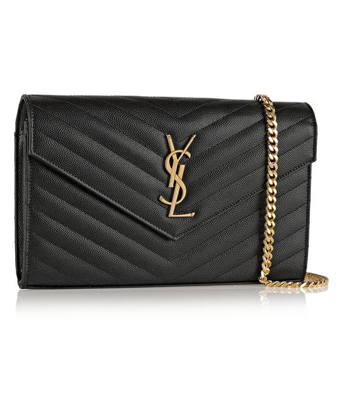 Saint Laurent（サンローラン）の「Saint Laurent Monogramme quilted leather shoulder bag（ショルダーバッグ・レディース・Black）」の3枚目の写真