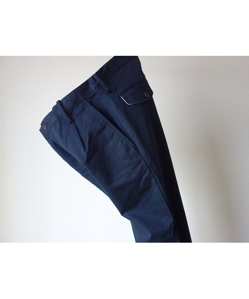 MANUAL ALPHABET（マニュアル アルファベット）の「【定番アイテム】Manualalphabet  SLIM ANKLECUT PANTS  NVY マニュアルアルファベット スリムアンクルカットパンツ ネイビー（チノパンツ・メンズ・その他）」の9枚目の写真