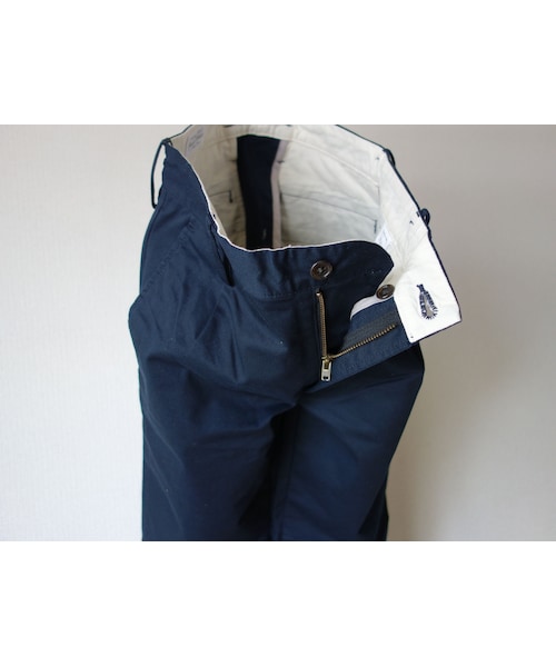 MANUAL ALPHABET（マニュアル アルファベット）の「【定番アイテム】Manualalphabet  SLIM ANKLECUT PANTS  NVY マニュアルアルファベット スリムアンクルカットパンツ ネイビー（チノパンツ・メンズ・その他）」の7枚目の写真