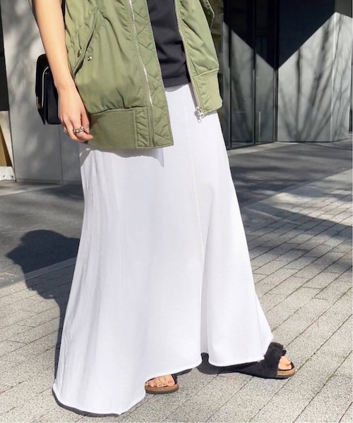 spick&span 裏毛フレアスカート　ブラック36 Spick＆Span 「Spick & Span」 フレアスカート 36 ブラック