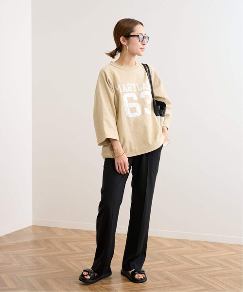 日本未入荷 FRAMeWORK（フレームワーク）の「≪予約≫TRトロセンタープレス パンツ