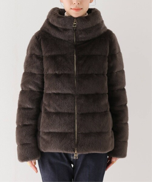 IENA（イエナ）の「【HERNO/ヘルノ】エコファーダウンジャケット（その他）」 - WEAR