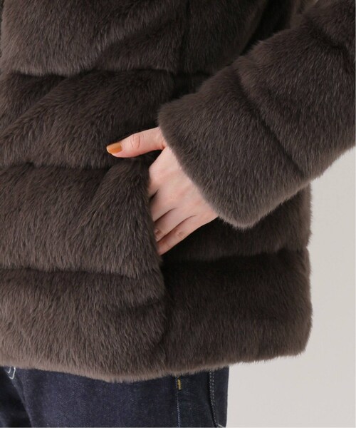 IENA（イエナ）の「【HERNO/ヘルノ】エコファーダウンジャケット（）」 - WEAR