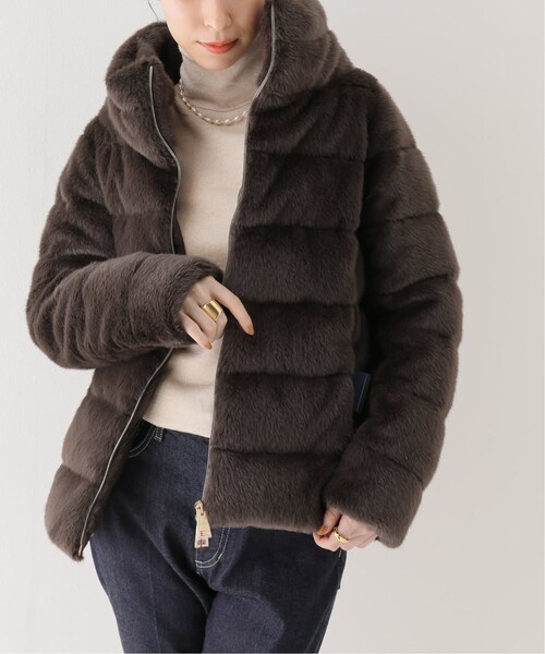IENA（イエナ）の「【HERNO/ヘルノ】エコファーダウンジャケット（）」 - WEAR