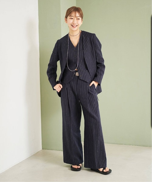 plage(プラージュ)の「《予約》One Tuck Wide パンツ(その他・ナチュラル/34/36/38)」の17枚目の写真