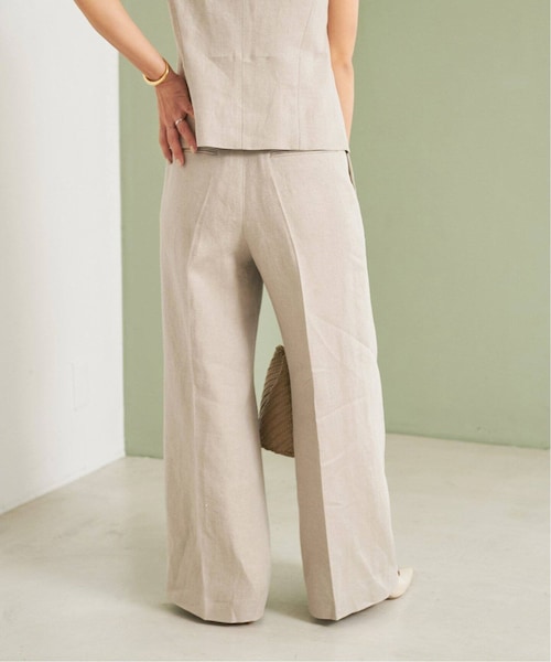 上品な Wide Tuck plage（プラージュ）の「《予約》One パンツ（）」 WEAR - パンツ