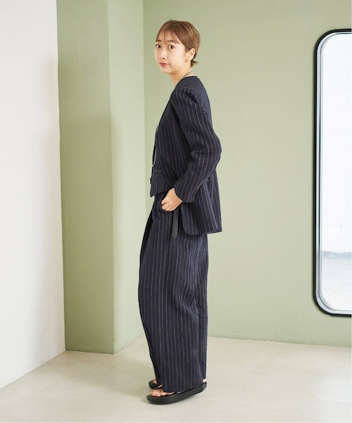 plage(プラージュ)の「《予約》One Tuck Wide パンツ(その他・ナチュラル/34/36/38)」の20枚目の写真
