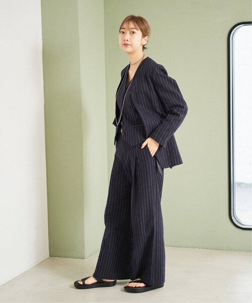 plage(プラージュ)の「《予約》One Tuck Wide パンツ(その他・ナチュラル/34/36/38)」の19枚目の写真