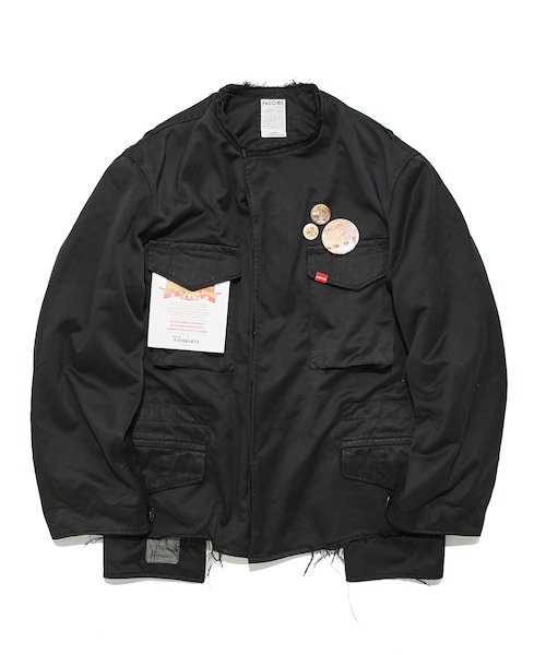 FACCIES(ファチーズ)の「<別注>REMAKE MILITARY JACKET(その他アウター・メンズ・BLK・1/2)」の1枚目の写真