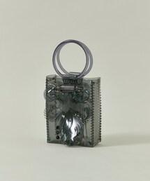 mame | Transparent Sculptural Mini Handbag(ハンドバッグ)